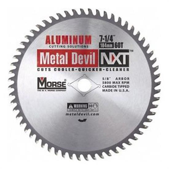 Picture of 7-1/4"X60T METAL DEVIL ALUM