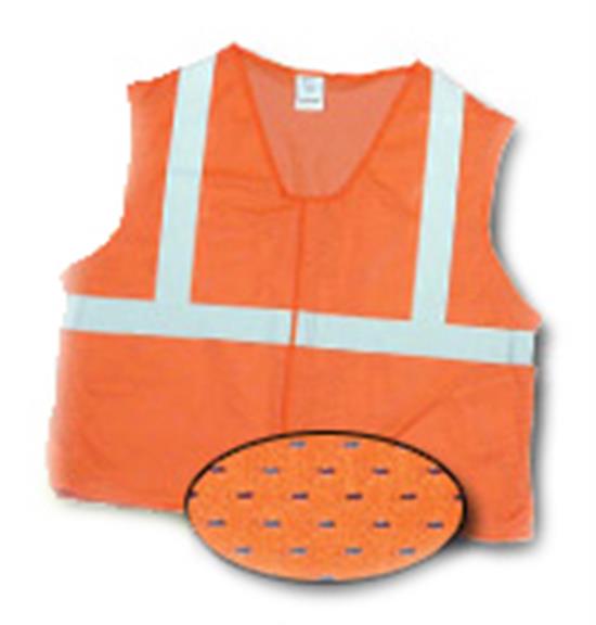 Picture of 3XL ORANGE MESH SAFETY VEST