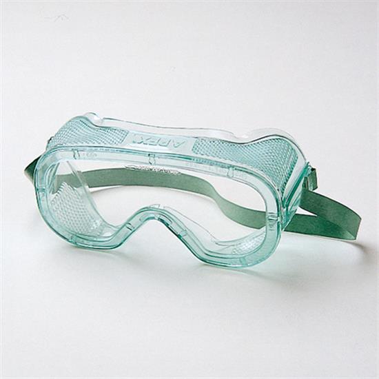 Picture of GREEN/CLEAR DUST&IMPACT GOGGLE