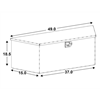 Picture of STEEL TRAILER TONGUE TOOLBOX