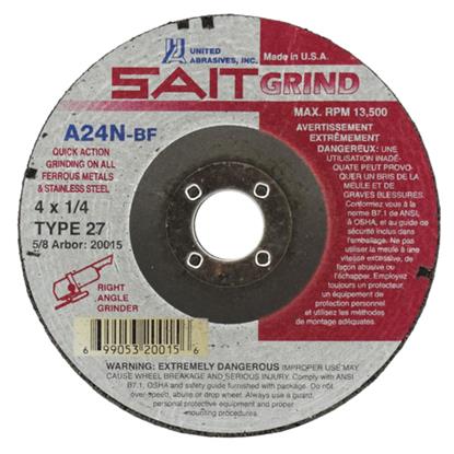 Picture of 4X1/4X5/8 GRINDING DISC