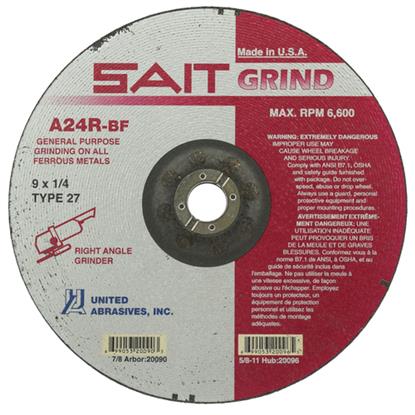 Picture of 9X1/4X7/8 A24RGRINDING DISC