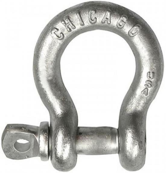 Picture of CHICAGO 1/2" SCREW PIN SHACKLE