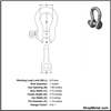Picture of CHICAGO 1" BOLT MID SHACKLE