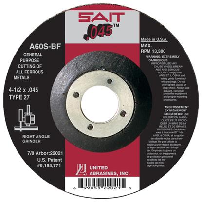 Picture of 4.5X.045X7/8 CUTTING DISC
