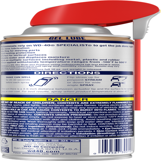Steel & Metal Service Center. 19OZ WD40 LUBRICANT GEL