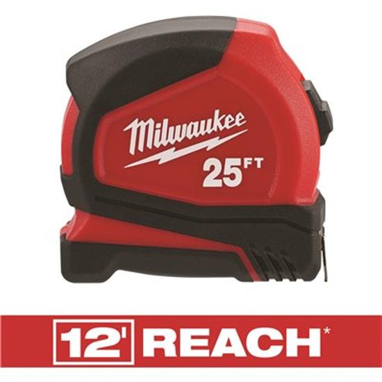 Picture of 25' MILWAUKEE COMPACT TAPE MSR