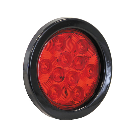 Picture of 4" STOP/TURN/TAIL 10LED RED