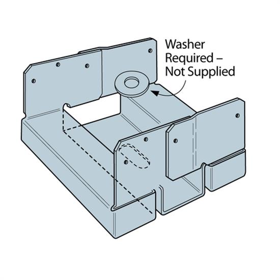 Picture of ABA66Z POST BASE6X6