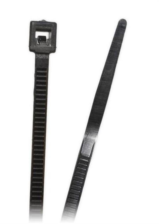 Picture of 4" MINI CABLE TIE 18LB BLACK