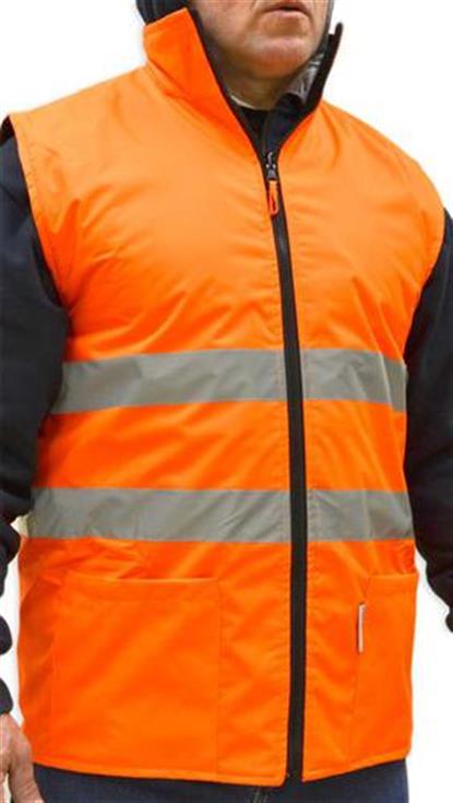 Picture of L WATERPROOF VEST LINED ORG