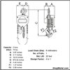 Picture of 2T CHAIN BLOCK HOIST