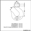 Picture of 1/4" CLEVIS SLIP HOOK G70