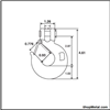 Picture of 5/16 CLEVIS SLP HOOK LATCH G70