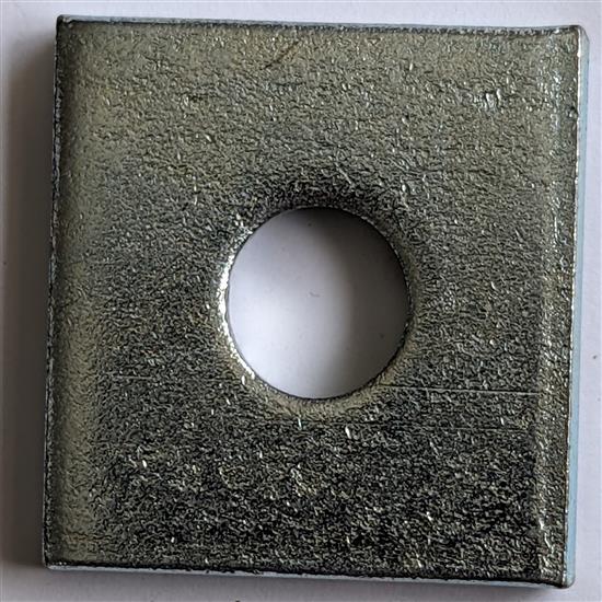 Picture of 1/2" ZINC SQUARE WASHER 5 PACK