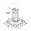 Picture of 10 HOLE SINGLE POST BASE ZINC