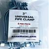 Picture of 2" UNIVERSAL PIPE CLAMP 5 PACK