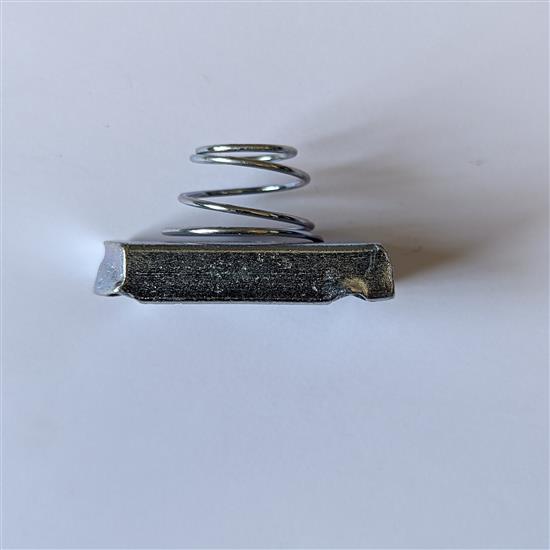 Picture of 3/8" CHANNEL NUT SHORT SPRING Zinc 10 PACK