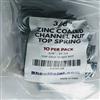 Picture of 3/8" CHANNEL NUT TOP SPRING 10 PACK