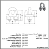 Picture of 1/16" WIRE ROPE CLIP ZP