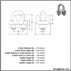 Picture of 1" WIRE ROPE CLIP GAL