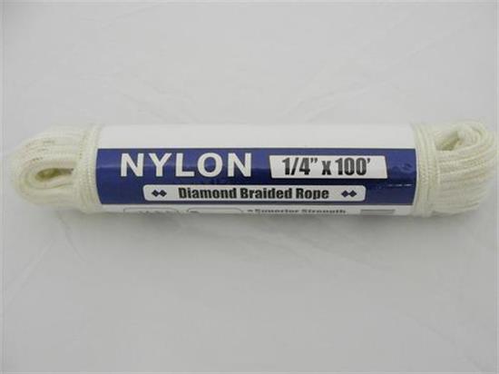 Picture of 1/4x100 NYLON DIA BRAID ROPE