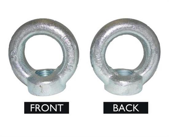 Picture of 1"-8 ROUND EYE NUT ZP