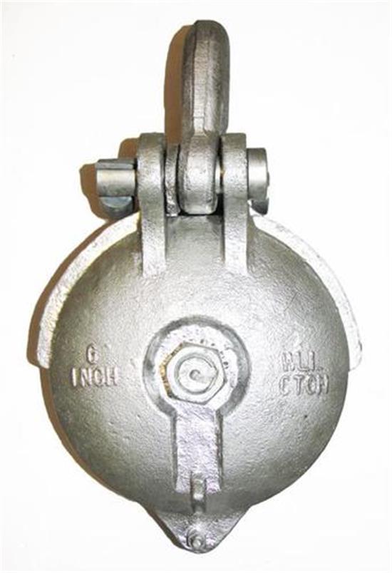 Picture of 6" PULLEY BLOCK W/EYE HDG