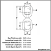 Picture of 1/4" EYE TO EYE SWIVEL HDG