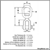 Picture of 1/2" EYE TO JAW SWIVEL HDG