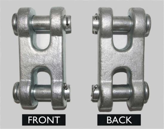 Picture of 1/4" TWIN CLEVIS LINK ZP