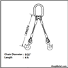 Picture of 9/32" X 4'  CHAIN SLING 2 LEG