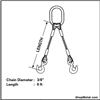 Picture of 3/8" X 6'  CHAIN SLING 2 LEG