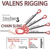 Picture of 9/32" X 8'  CHAIN SLING 4 LEG