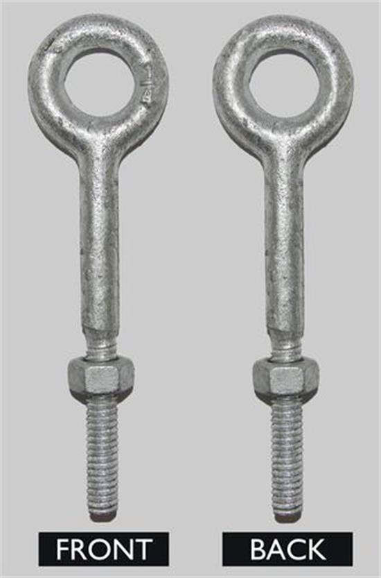 Picture of 1/4" X 2.5" EYE BOLT W/NUT HDG