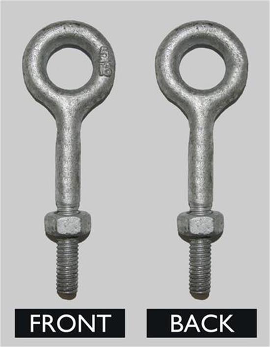 Picture of 5/16"X 2.25" EYE BOLT W/NUT HDG