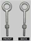 Picture of 5/16" X 3" EYE BOLT W/ NUT HDG