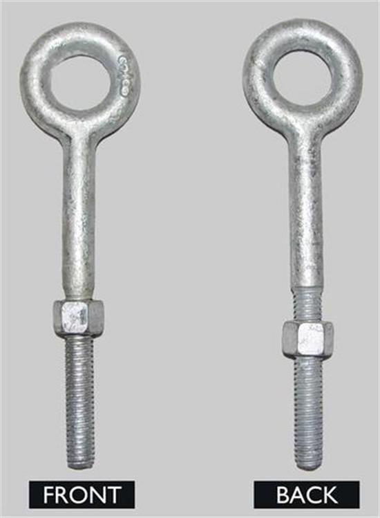 Picture of 3/8" X 8" EYE BOLT W/ NUT HDG