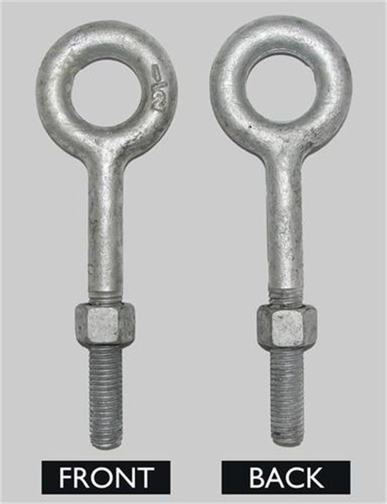 Picture of 1/2" X 4" EYE BOLT W/ NUT HDG