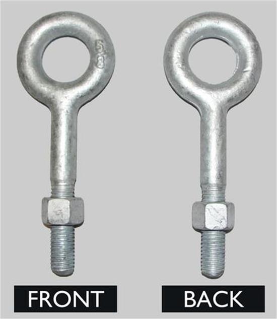 Picture of 5/8" X 4" EYE BOLT W/ NUT HDG