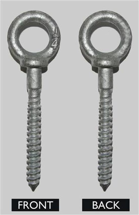 Picture of 1/4" X 2" EYE LAG SCREW HDG