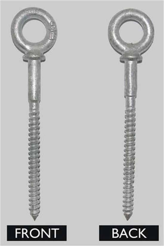 Picture of 5/16" X 4" EYE LAG SCREW HDG