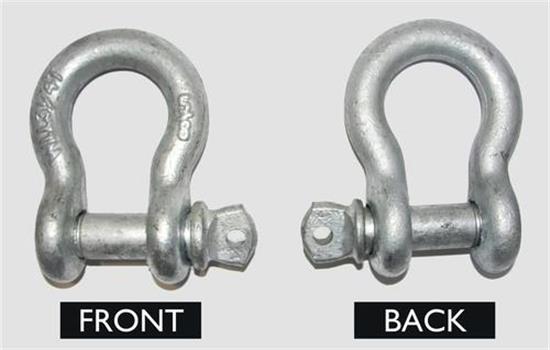 Picture of 5/8" SCREW PIN SHACKLE HDG