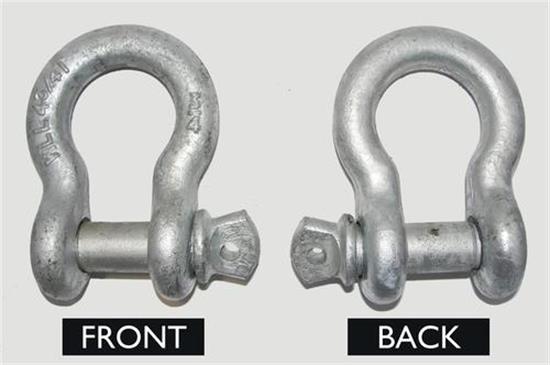 Picture of 3/4" SCREW PIN SHACKLE HDG