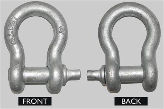 Picture of 1-1/8" SCREW PIN SHACKLE HDG