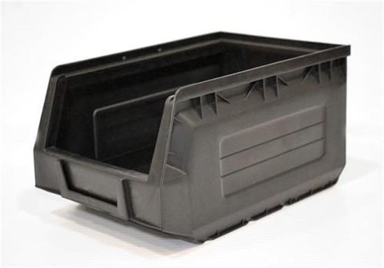 Picture of 9"X5.75"X5" BLCK HNG/STACK BIN