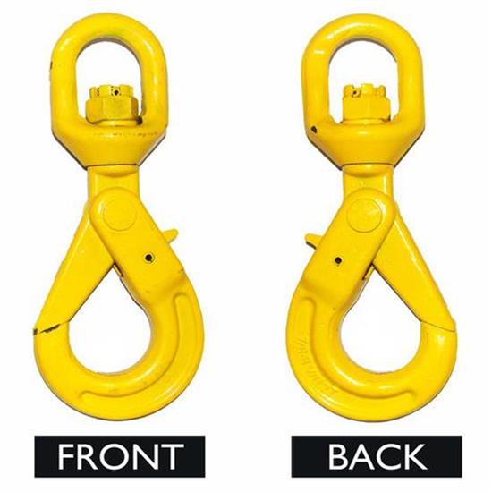 Picture of 2T LOCKING SWIVEL HOOK YELLOW