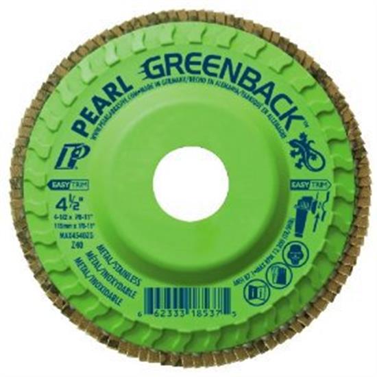 Picture of 4-1/2" X 5/8"-11 GREENBACK 40G