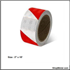 Picture of 2"X10' RED/SLV REFLECTIVE TAPE