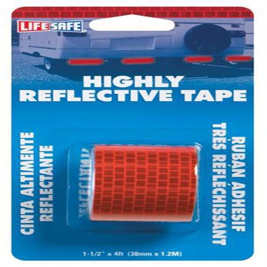 Picture of 1.5"X4' RED REFLECTIVE TAPE